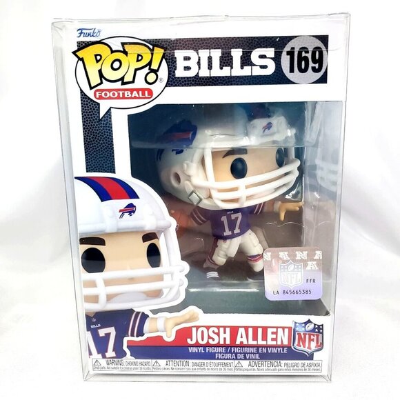 Funko Other - Funko Pop! Josh Allen 169 Buffalo Bills Blue Jersey w/Pop Protector